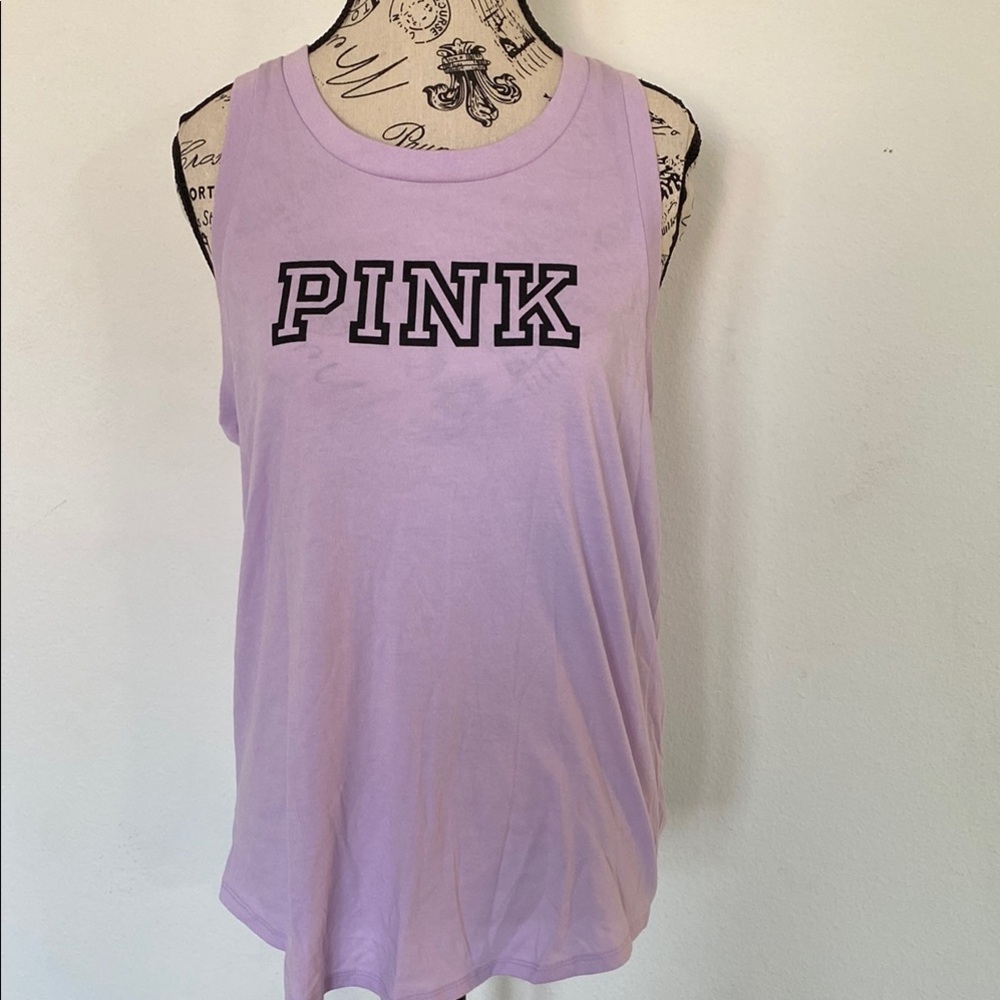 NWT
PINK  Purple Muscle Tee Casual Style